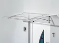 Produktbild: GUTTA Vordach Vordachsystem Haustürdach Pultvordach Edelstahloptik 160x90x27 cm