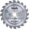 Produktbild: kwb Kreissägeblatt 160 x 20 mm, schneller Schnitt, Sägeblatt geeignet für Weich-