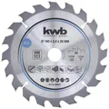 Produktbild: kwb 584557 Hartmetall Kreissägeblatt 160 x 20 mm 1 St.