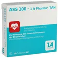 Produktbild: ASS 100-1A Pharma TAH Tabletten 50 St. PZN 06312060