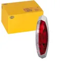 Produktbild: HELLA 2XS 008 479-011 Umrissleuchte - Begrenzungsleuchte - Anhänger - Wohnwagen - Halogen - 12V - Anbau - ECE - Lichtscheibenfarbe: klar/rot - rechts/seitlicher Anbau