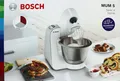 Produktbild: Bosch Küchenmaschine MUM 54251 Styline weiß/silber