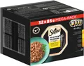 Produktbild: Sheba SHEBA® Schale Multipack Selection in Sauce Geflügel Variation 32 x 85g, Nassfutter für: Katze