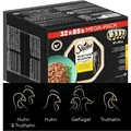 Produktbild: 32x85 g SHEBA Nassfutter MIX Geflügel Geschmacks in Soße adulte Katzen