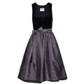Produktbild: Midi Dirndl Evi Samt Schwarz