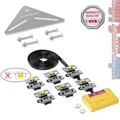Produktbild: Hochspannung Ultraschall Marderabwehrgerät Stop&Go 8 Plus-Minus SKT inkl. Winkel