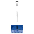 Produktbild: Prosperplast Schneeschieber Alpinus Alutube Ergo – große Schaufel mit stabilem Alustiel, langlebig & leicht | ergonomischer Stiel | Schaufel 55 x 38,5 cm | Gesamtlänge Stiel145 cm | ideal für Schnee