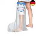 Produktbild: Gipsschutz Wasserdicht Bein, Duschüberzug Fuß Beinschutz für das Halbe Bein be