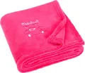 Produktbild: Playshoes Unisex Baby Fleece-Decke Bär 301700, 18 - Pink, 100 x 150 cm/39.4 Inch x 59 Inch