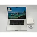 Produktbild: Apple MacBook Pro 16“ M1 MAX 10C CPU 24C GPU 512 GB SSD 32 GB Ram 2021 SILBER