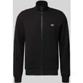 Produktbild: Lacoste Regular Fit Sweatjacke aus Baumwoll-Mix in Black, Größe S