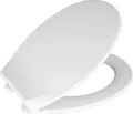 Produktbild: WENKO Premium WC-Sitz Kos weiß Toilettendeckel Absenkautomatik Thermoplast Gäste WC