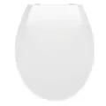 Produktbild: Wenko-Wenselaar GmbH & Co. KG WENKO WC-Sitz Kos Premium, bruchsicher, Strapazierfähiger Toilettensitz mit Easy Close-Absenkautomatik, 1 WC-Sitz, Farbe: weiß 21901100
