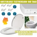 Produktbild: Upgrade Premium Toilettendeckel O-Form WC Sitz mit Softclose Absenkautomatik DE