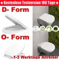 Produktbild: WC Sitz mit Absenkautomatik Toilettensitz Klodeckel Klositz Toilettendeckel Neu