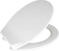Produktbild: WENKO Premium WC-Sitz Kos Toilettendeckel Absenkautomatik Thermoplast weiß