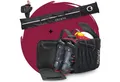 Produktbild: Otaro Sporttasche Set: Skischuhtasche & Skitasche, Pro-Set für 1 Paar Ski (Schutz für deine Ausrüstung, Perfekt durchdacht, ausklappbare Standfläche, für 1 Paar Ski + Stöcke)