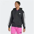 Produktbild: adidas Sportswear Kapuzensweatshirt M 3S FT FZ HD schwarz L (52/54)