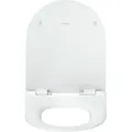 Produktbild: Duravit Univavo WC-Sitz D-shaped 0023390000 Absenkautomatik. abnehmbar, Scharniere Edelstahl, Weiß