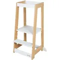 Produktbild: Roba Lernturm, Weiß, Holz, Bambus, 54x88x43.5 cm, Babymöbel, Hochstühle & Zubehör, Lerntürme