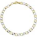 Produktbild: Valeria Armband 89132118 585er Gelbgold, 585er Weißgold