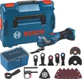 Produktbild: Bosch Akku-Multi-Cutter GOP 18V-34, Starlock Tauchsägeblätter+diverses Zubehör, L-BOXX