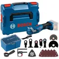 Produktbild: Bosch Professional Multischleifer »GOP 18V-34«, Starlock Tauchsägeblätter+Zubehör in L-BOXX, ohne Akku und Ladegerät
