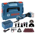 Produktbild: Bosch Professional Akku-Multi-Cutter GOP 18V-34 Ohne Akku mit Zubehör-Set - in L-BOXX 136 - 06018G2002