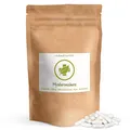Produktbild: Hyaluronsäure Kapseln hochdosiert - 60 Stück à 400 mg - gewonnen aus Fermentation - 800-1200 kDa (mikro-molekular) - vegan - glutenfrei - OHNE Hilfs- u. Zusatzstoffe