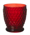 Produktbild: Villeroy & Boch Tasse Boston Coloured, Kristallglas, Spülmaschinengeeignet, Rot, Motiv: Boston