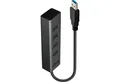 Produktbild: Lindy Lindy 4 Port USB 3.0 Hub, USB-Hub USB-Kabel