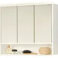 Produktbild: Jokey Spiegelschrank Bad Lymo 3 türig weiß - Weiß