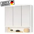 Produktbild: LYMO Badezimmerschrank mit Spiegel 58x49x14,7 weiß