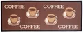 Produktbild: Teppich Coffee, braun, 67 x 180 cm