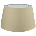 Produktbild: Wogati Lampenschirm Wogati Premium Stehlampe Lampenschirm Konisch beige|goldfarben Ø 27 cm