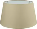Produktbild: Wogati® Premium Lampenschirm E14/E27 Baumwolle | Beige / Größe: XXL