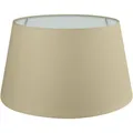 Produktbild: Premium Lampenschirm Stehlampe Hängelampe Beige Baumwolle E14/E27 XXL=UØ35cm