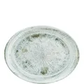 Produktbild: Bonna Odette Olive Moove Grün Weiss 6x Servierplatten Speiseteller oval 31x24cm