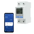 Produktbild: Smart WLAN Stromzähler Hutschiene 1 Phasig 63A 230V90-250V Amperemeter Voltme...