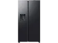 Produktbild: SAMSUNG RS80F66KCFEF Side-by-Side (634 l, C, 1784 mm hoch, Premium Black Steel)