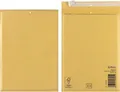 Produktbild: Herlitz Versandtasche Luftpolstertaschen 3/C 17x22cm Haftklebung VE=4 Stück braun.