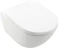 Produktbild: Villeroy & Boch Subway 3.0 Tiefspül-WC, wandhängend, oval, spülrandlos, TwistFlush, 370x560x360mm, 4670T0R1