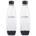 Produktbild: NEU SodaStream Flaschen Deep Blue 1L 2er Set Spülmaschinenfest BPA frei