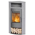 Produktbild: Fireplace Kaminofen Zeitbrandofen Malta Speckstein gussgrau (6 kW)