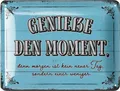 Produktbild: Retro Blechschild, vintage Metallschilder Sprüchen, Shabby Chic Deko Garten