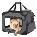 Produktbild: Hundebox faltbar, Transportbox Hund, M, Hundetasche, Oxford-Gewebe, Netzstoff...
