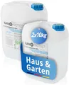 Produktbild: Nanoprotect Essigsäure 60% | 2 x 10 kg | Klimaneutral | Ideal als Reiniger und Entkalker | Für Haus und Garten | Premium Qualität – Made in Germany