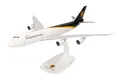 Produktbild: herpa 612241 – UPS Boeing 747-8F UPS Airlines, Flugzeug zum Sammeln, Flugzeugmodelle, Steckmodell, Modellsammlung, Bastler, Miniaturmodelle, Modellbausatz, Kleinmodell, Airplane - Maßstab 1:250