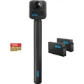 Produktbild: GoPro MAX2 Zubehör-Bundle Action-Cam, wasserdicht bis 5 m, 8K/30fps, 29MP, 360° Ultraweitwinkel, WLAN, Bluetooth