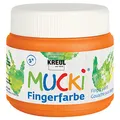 Produktbild: KREUL MUCKI Fingerfarbe orange 150,0 ml, 1 St.